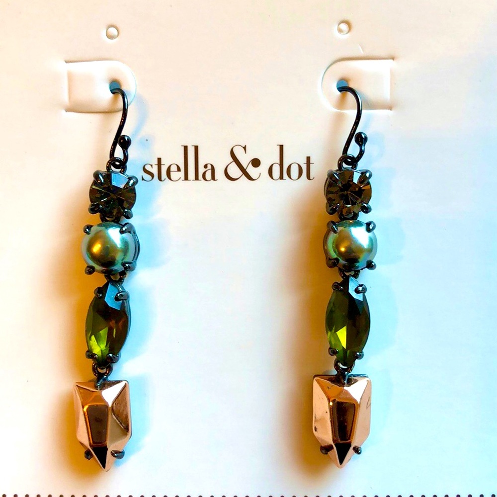 Stella & Dot - Kahlo Linear Earrings